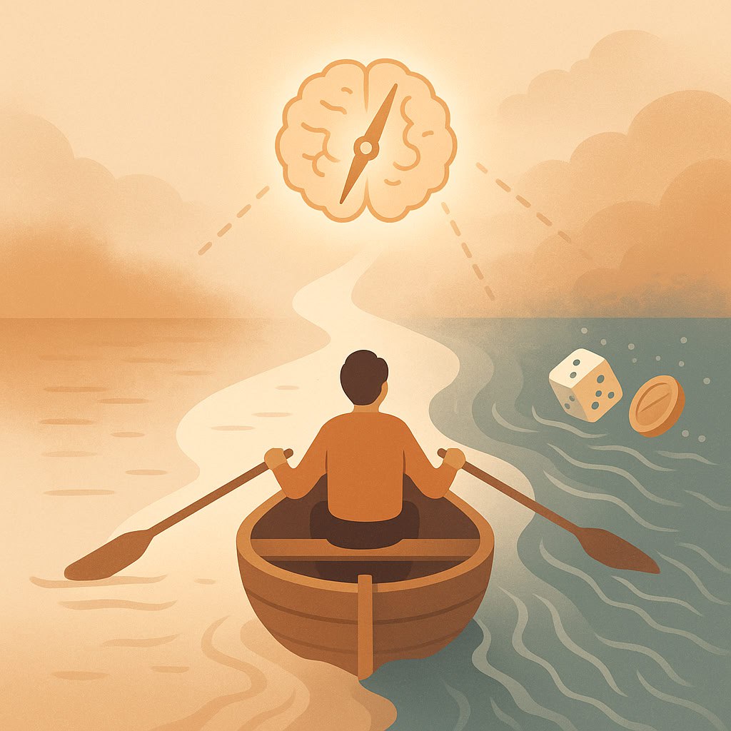 Воображение и контроль: заметки после «Спотыкаясь о счастье»
«Мы пользуемся глазами, чтобы видеть в пространстве, и воображением — чтобы видеть во времени | Сетка — социальная сеть от hh.ru