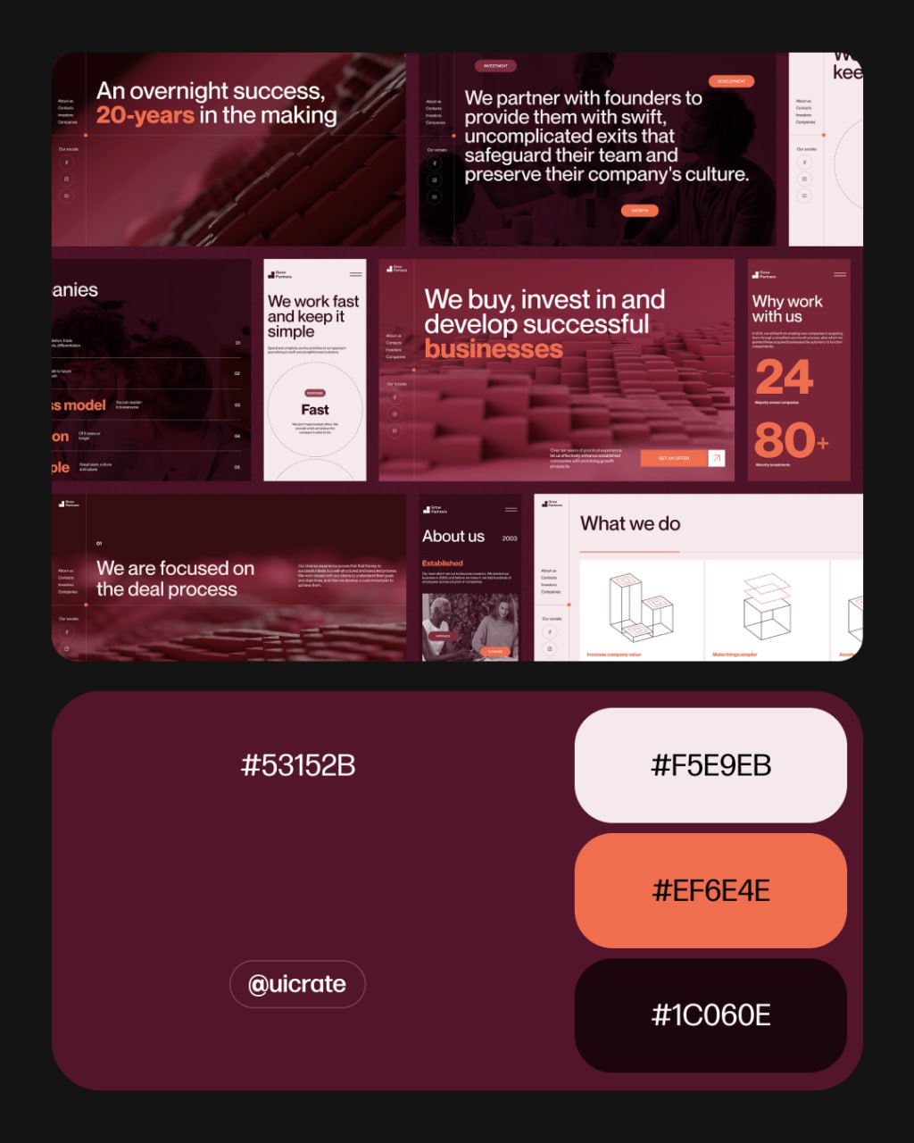 Немного цветовых сочетаний с примерами для вдохновения.
#colors
UI Crate - библиотека UI решений для вдохновения.
В этом посте были ссылки, но мы их удалили по правилам Сетки | Сетка — социальная сеть от hh.ru