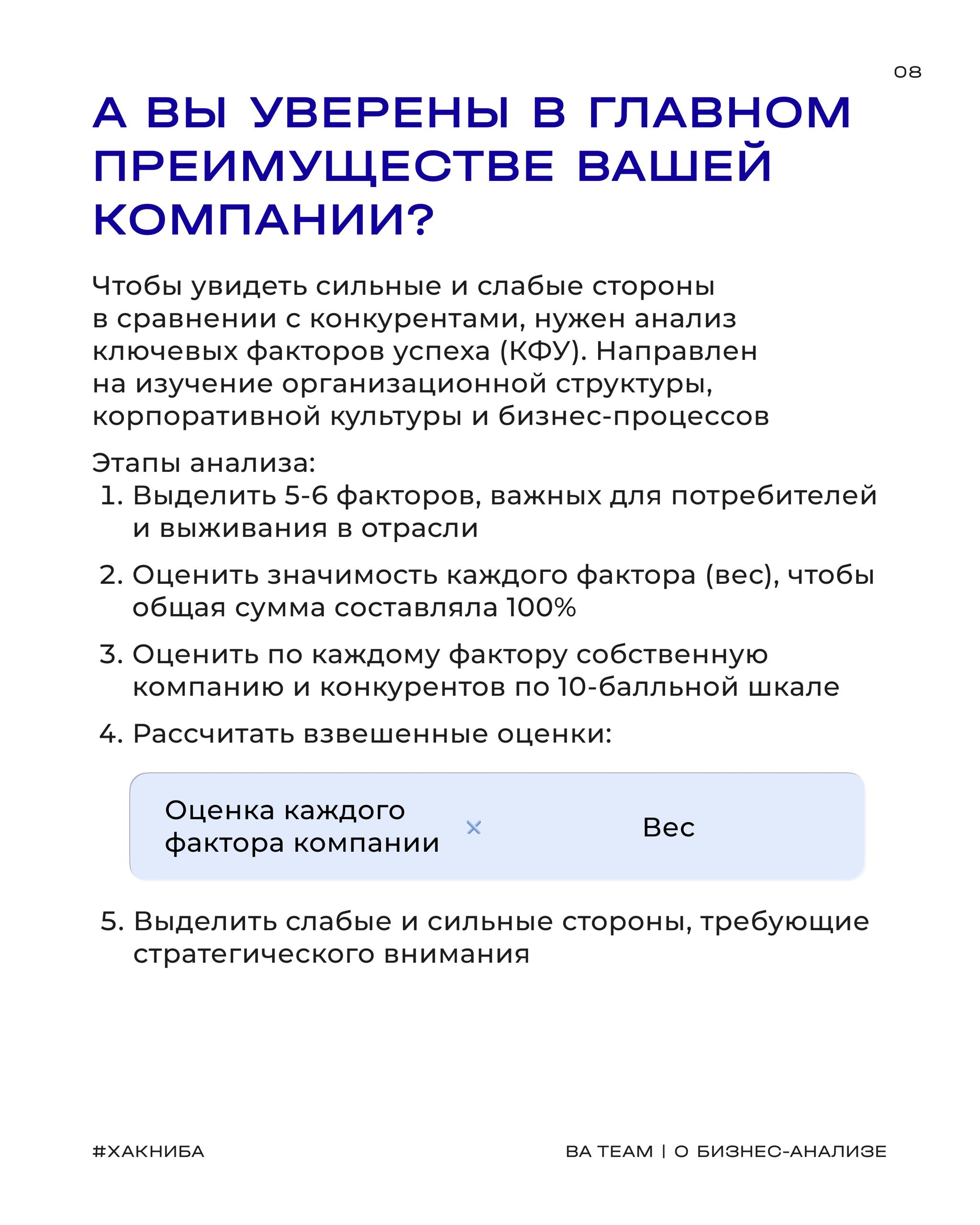 SWOT 2.0: включаем расширение
🧮 Провести базовый SWOT-анализ — полезно, но он показывает только где вы сейчас | Сетка — социальная сеть от hh.ru