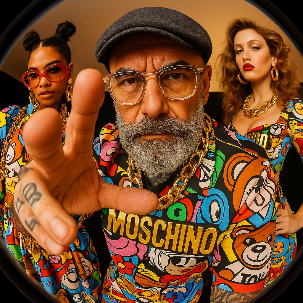 📸 Преврати свое фото в обложку модного журнала! Стиль MOSCHINO в ChatGPT | Сетка — социальная сеть от hh.ru