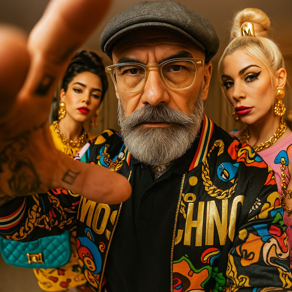 📸 Преврати свое фото в обложку модного журнала! Стиль MOSCHINO в ChatGPT | Сетка — социальная сеть от hh.ru