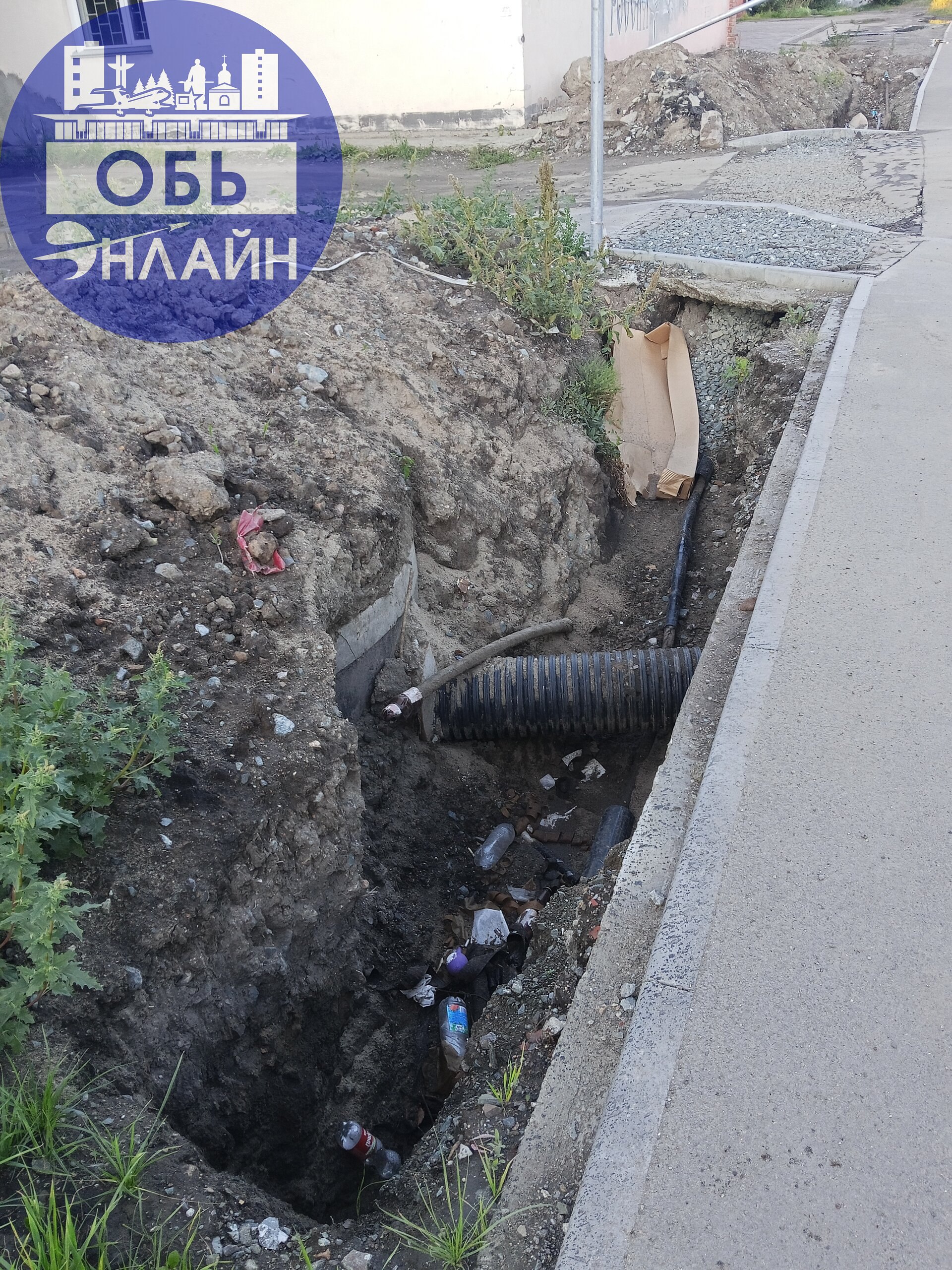 ↗ Администрация города Оби назовите точные сроки , когда ул. Строительную и ул. Железнодорожную доделают до конца? Всё перекопано, практически на всех заездах стоит вода | Сетка — социальная сеть от hh.ru