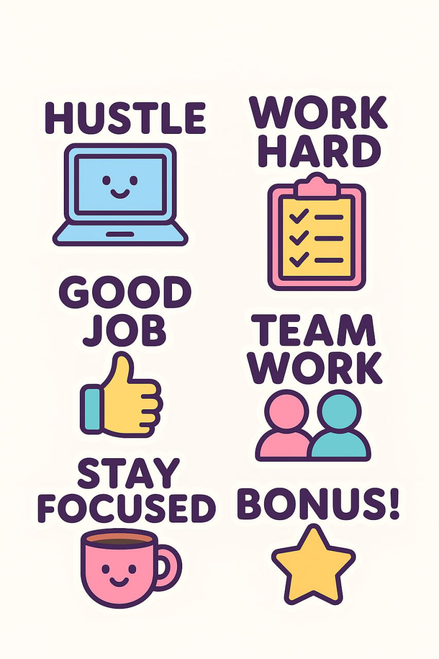 💼 Вашему рабочему чату срочно нужны эти стикеры!
Устали от стандартных эмодзи? Этот промпт для ChatGPT создаст для вас целый набор современных и забавных стикеров для рабочего чата | Сетка — социальная сеть от hh.ru