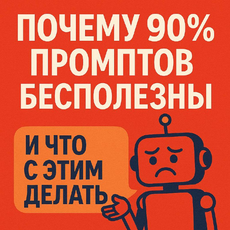 Почему 90% промптов бесполезны (и что с этим делать)
Часто слышу: «Я написал в ИИ запрос — а он выдал ерунду» | Сетка — социальная сеть от hh.ru