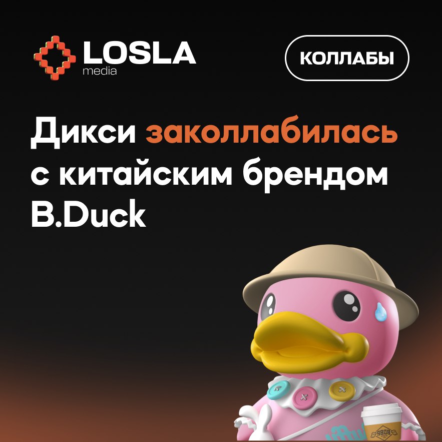 🦆 Дикси заколлабилась с китайским брендом B.Duck
Игрушки-прилипалы дарят за покупку от 600 рублей в любом магазине сети и продают отдельно за 79 рублей | Сетка — социальная сеть от hh.ru