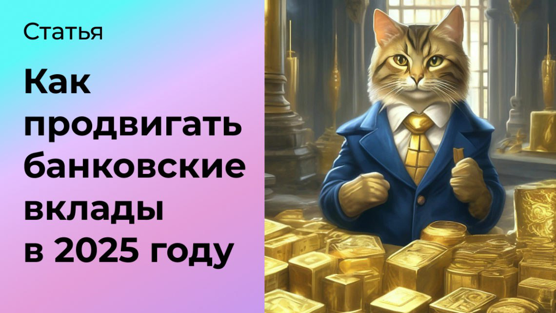 Как продвигать банковские вклады в 2025 году | Сетка — социальная сеть от hh.ru