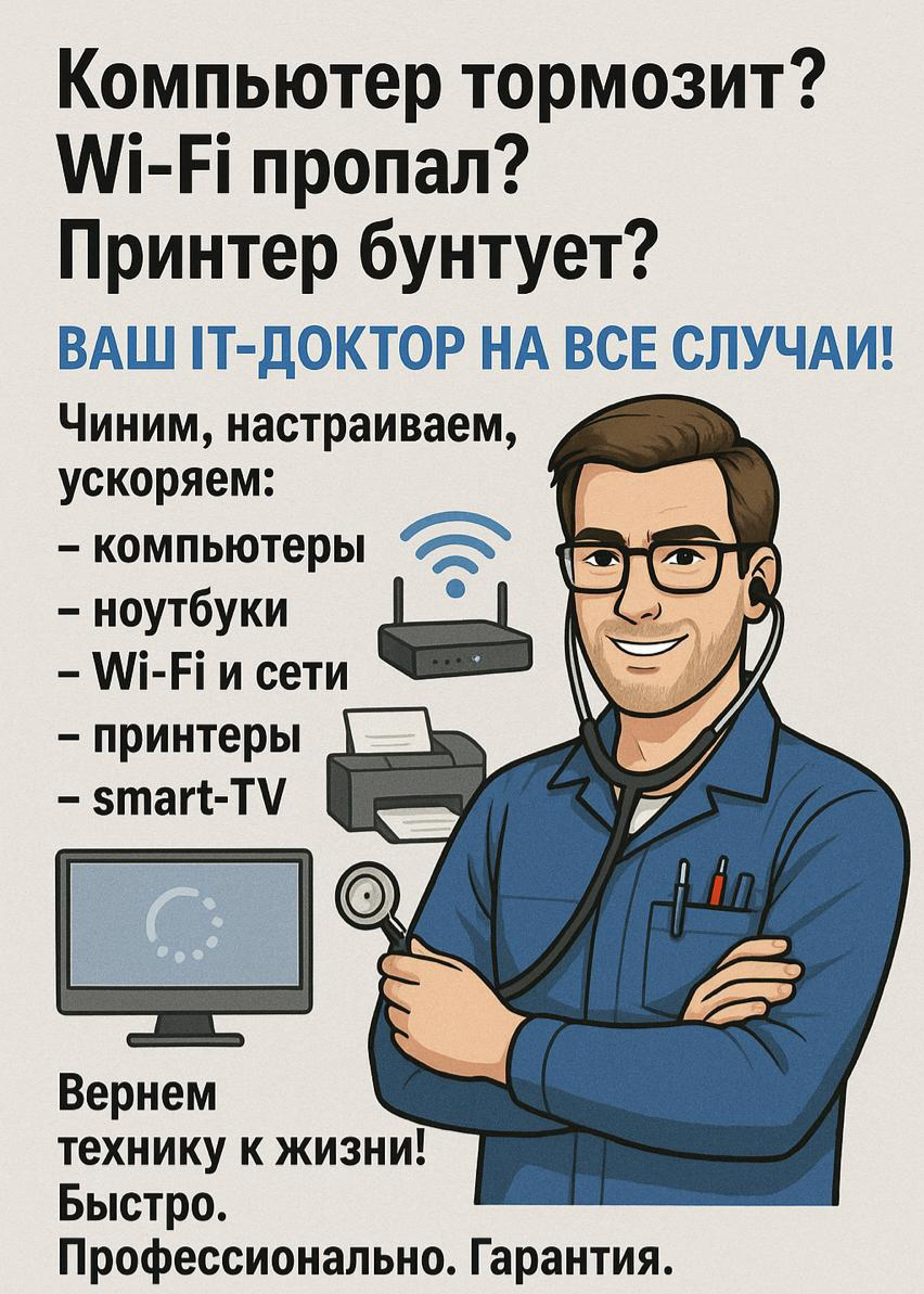 Сервис IT-доктор (неделя 1) | Сетка — социальная сеть от hh.ru