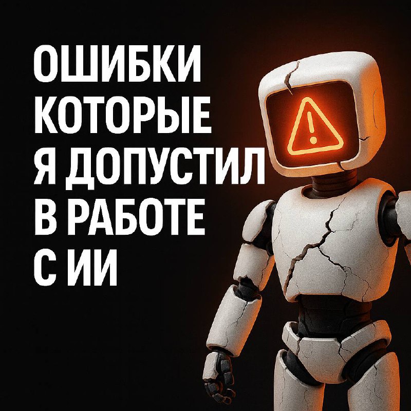Ошибки, которые я допустил в работе с ИИ
Кажется, что с ИИ всё просто: написал промпт, получил ответ, сэкономил время | Сетка — социальная сеть от hh.ru