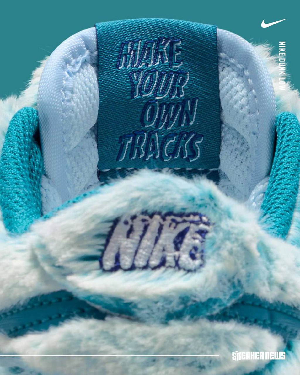 Аааа, какие прикольные! Nike собирается дропнуть пушистые кроссовки, вдохновленные Снежным человеком или Йети. Это серия GS Nike Dunk Low, которая выйдет осенью и будет стоить 120 баксов (9590 рублей) | Сетка — социальная сеть от hh.ru