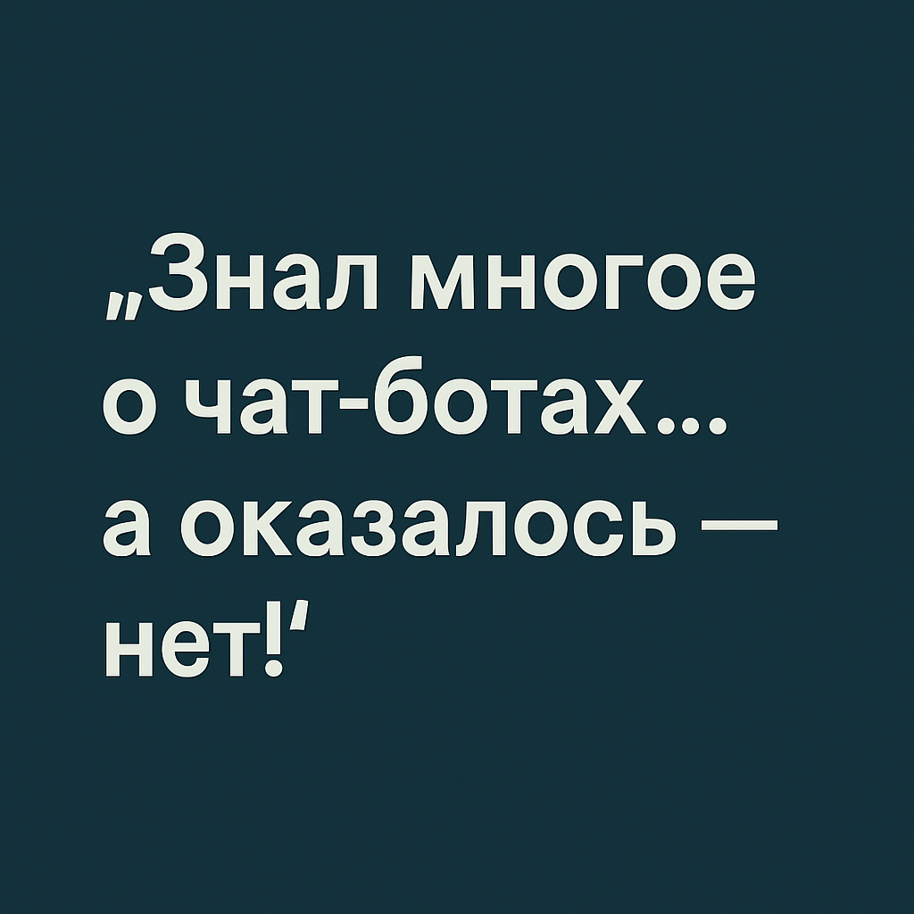 🔥 3 дня, которые перевернули моё представление о чат-ботах | Сетка — социальная сеть от hh.ru