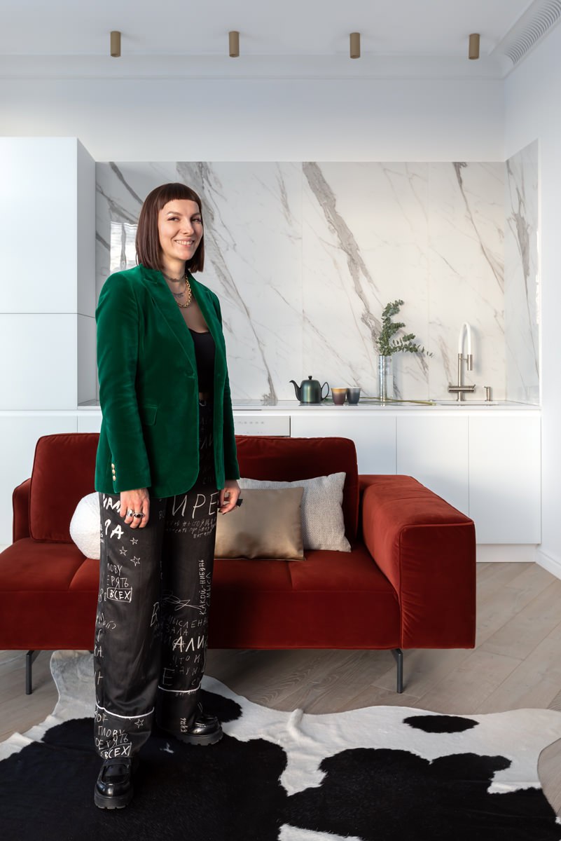 Дизайнер Ольга Полякова оформила московскую квартиру для пары из Сочи, которая устала от гостиниц | Сетка — социальная сеть от hh.ru