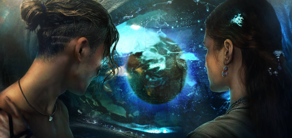 🌊 Концепт-арт окружения - теперь на ArtStation!  
https://www.artstation.com/artwork/dyVvlK  
Я рад поделиться с вами своим последним проектом по созданию мира | Сетка — социальная сеть от hh.ru