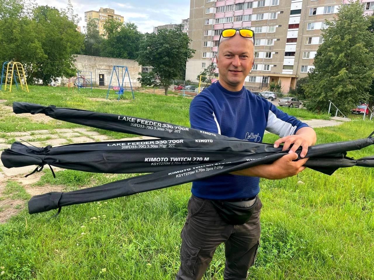 Делюсь своим новым приобретением: два спиннинга, длина 2.70 тест 7-28гр и два фидера, длина 3.30 тест до 70гр | Сетка — социальная сеть от hh.ru