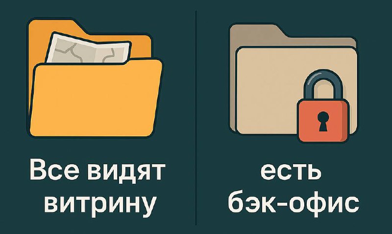 📂 В Telegram все видят витрину — тематические подборки, которые пересылают из канала в канал.
А за этой витриной есть бэк-офис — закрытые папки и личные архивы, куда попадают только «по знакомству» | Сетка — социальная сеть от hh.ru