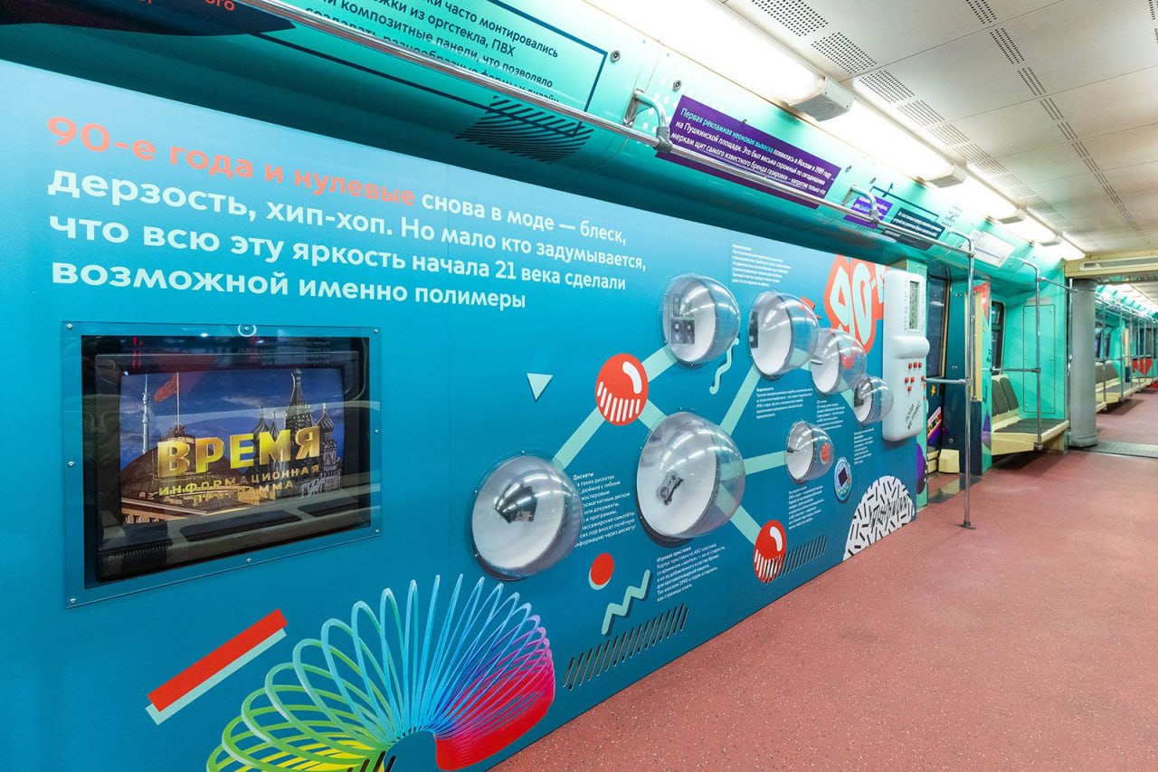 По Арбатско-Покровской линии метро начал курсировать «Состав будущего» | Сетка — социальная сеть от hh.ru