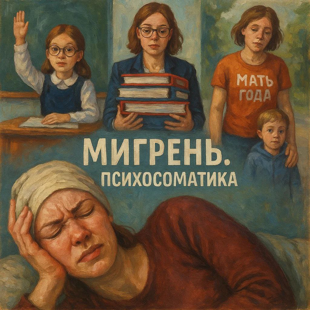 Мигрени. Психосоматика. | Сетка — социальная сеть от hh.ru