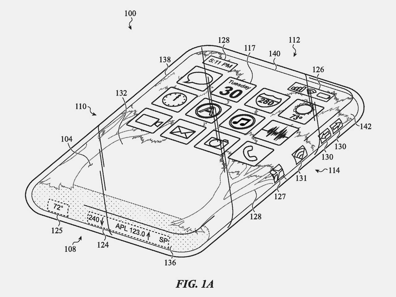 📱 Apple запатентовала стеклянный гаджет с гибким экраном
Экран оборачивает устройство со всех сторон — спереди, сзади и по бокам. Управлять можно через касания и сжатие боковых граней | Сетка — социальная сеть от hh.ru