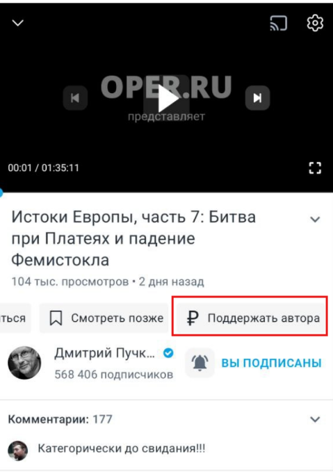 Авторы Rutube смогут получать донаты за видео или канал | Сетка — социальная сеть от hh.ru