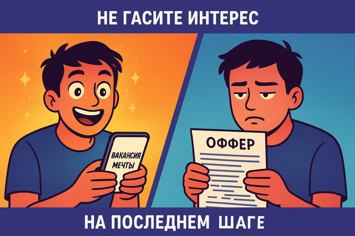 💼 Вакансии vs офферы: как не закапывать интерес | Сетка — социальная сеть от hh.ru