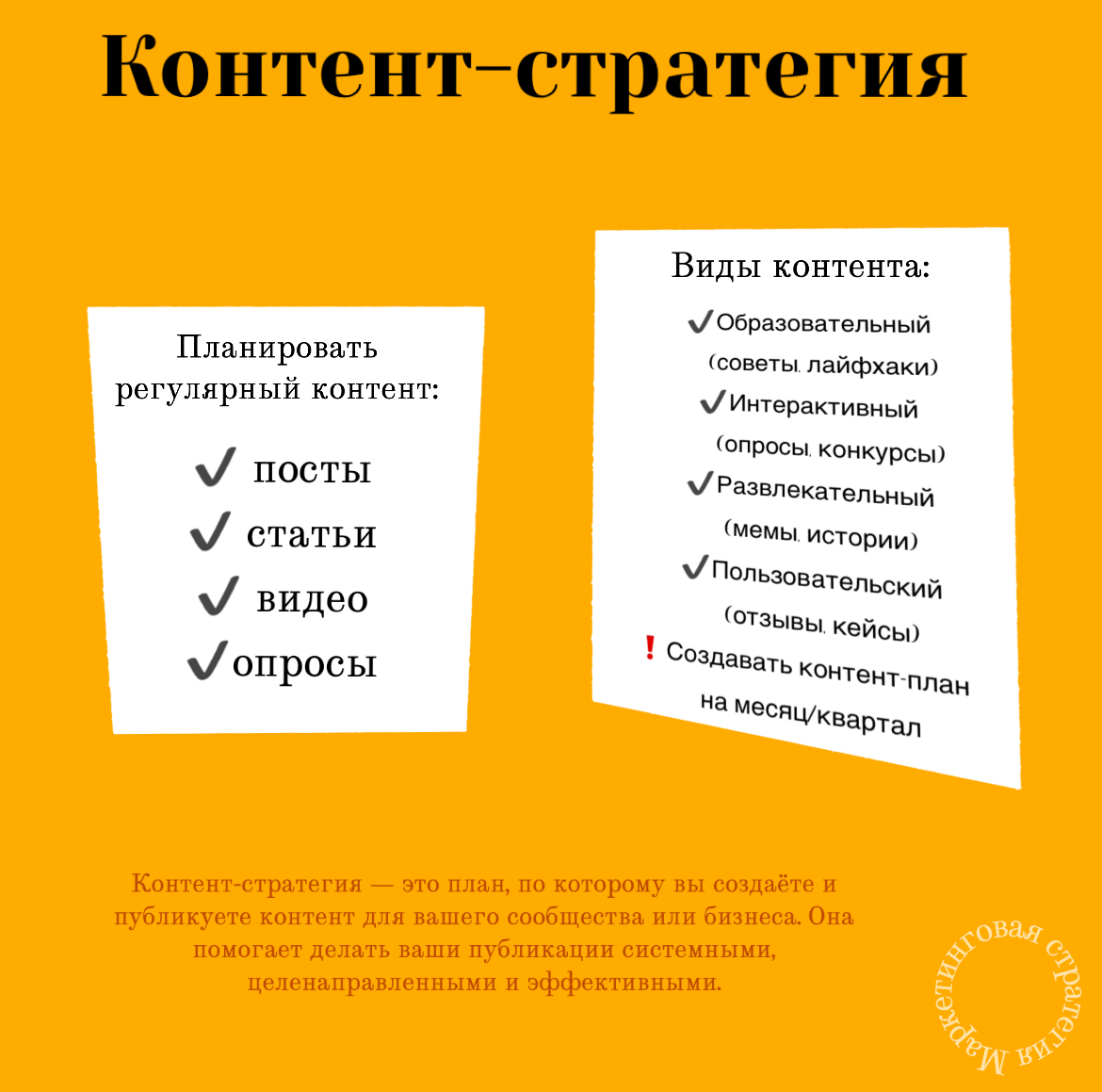 Что такое контент-стратегия и зачем она нужна? | Сетка — социальная сеть от hh.ru