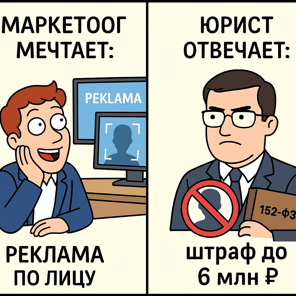 Таргетинг по геолокации и биометрии в российском праве | Сетка — социальная сеть от hh.ru