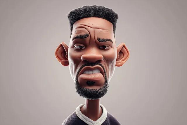 Промт для MidJourney v7 на создание картинки в карикатурном стиле
A highly stylized 3D caricature of [celebrity], with an oversized head, expressive facial features, and playful exaggeration | Сетка — социальная сеть от hh.ru