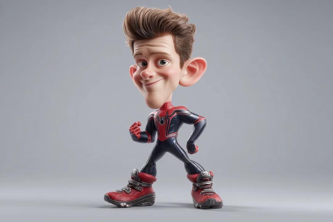 Промт для MidJourney v7 на создание картинки в карикатурном стиле
A highly stylized 3D caricature of [celebrity], with an oversized head, expressive facial features, and playful exaggeration | Сетка — социальная сеть от hh.ru