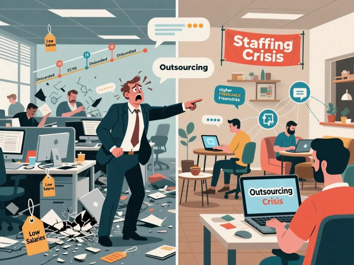 Рынок аутстаффинга растёт, а команды внутри разваливаются. | Сетка — социальная сеть от hh.ru