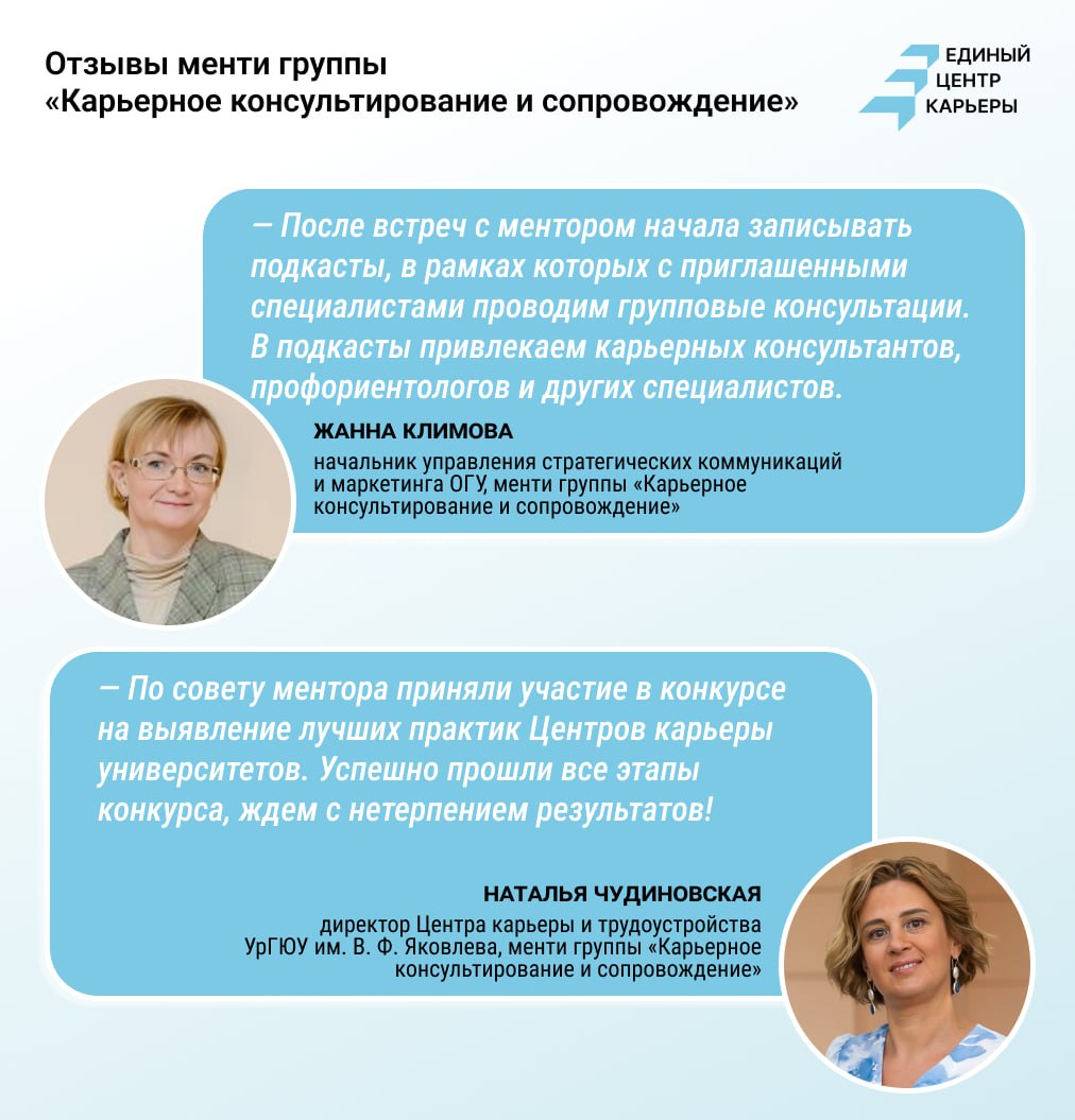 Поздравляем первую группу с успешным окончанием работы в рамках Программы наставничества и обмена опытом 🔥
Ментор Анна Александровна Хрипченко, директор Дирекции по академическому и карьерному развити... | Сетка — социальная сеть от hh.ru