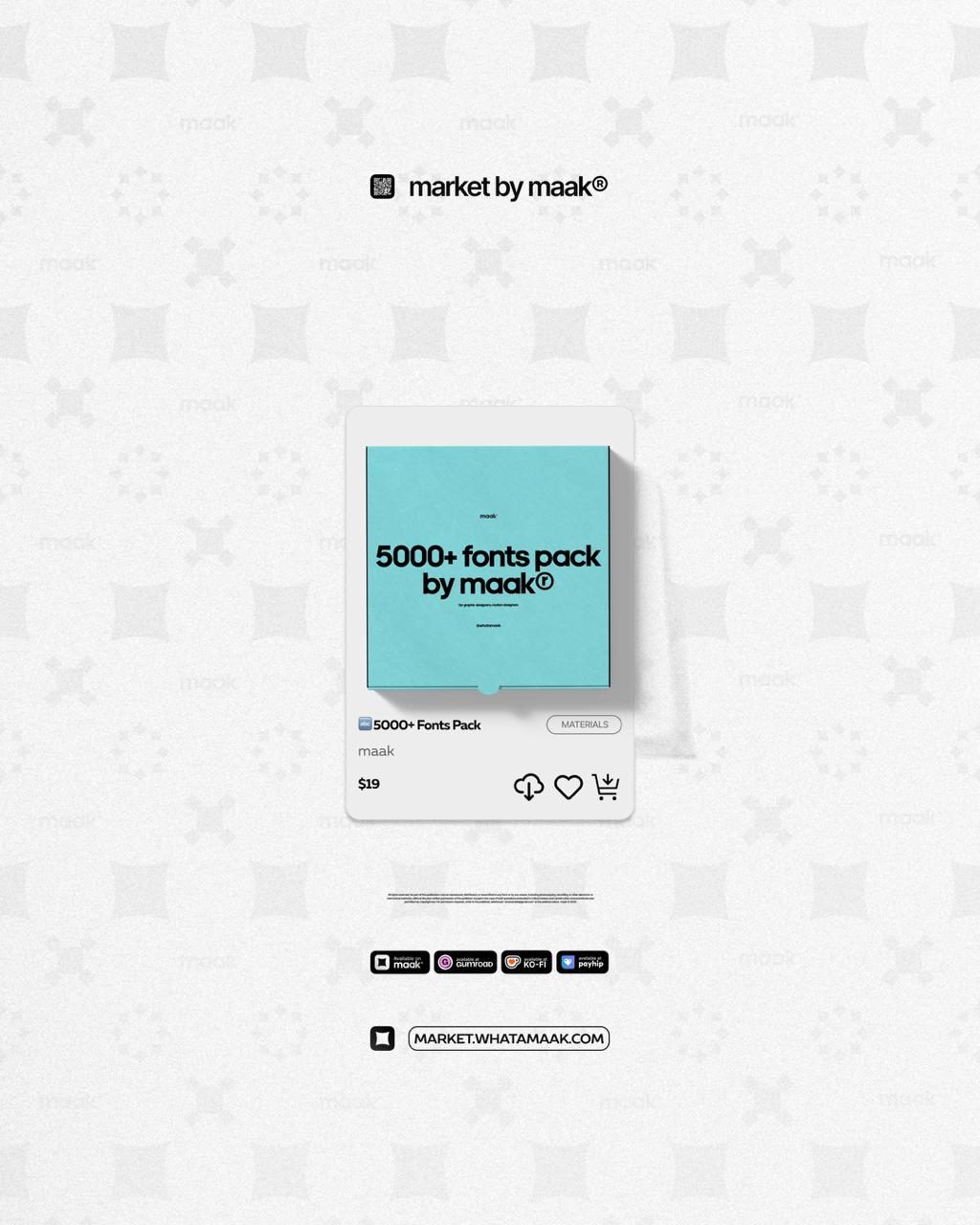 🛍 Новый цифровой товар ╳ 5000+ Fonts Pack
Нет времени объяснять. Мы собрали 5000 крутейших шрифтов, которые используем в работе над дизайном в наших проектах | Сетка — социальная сеть от hh.ru