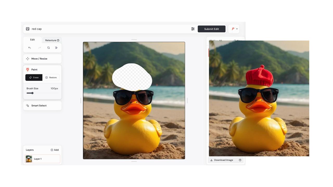 Как в Midjourney убирать или добавлять объекты к готовой картинке?
Самый простой — через редактор: загружаем картинку, кистью выделяем нужную область и перегенерируем с новым промтом | Сетка — социальная сеть от hh.ru