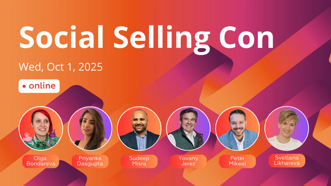 Готовим международную конференцию Social Selling Con в октябре!
Это будет уже пятая ежегодная онлайн-конференция от нашего агентства ModumUp | Сетка — социальная сеть от hh.ru