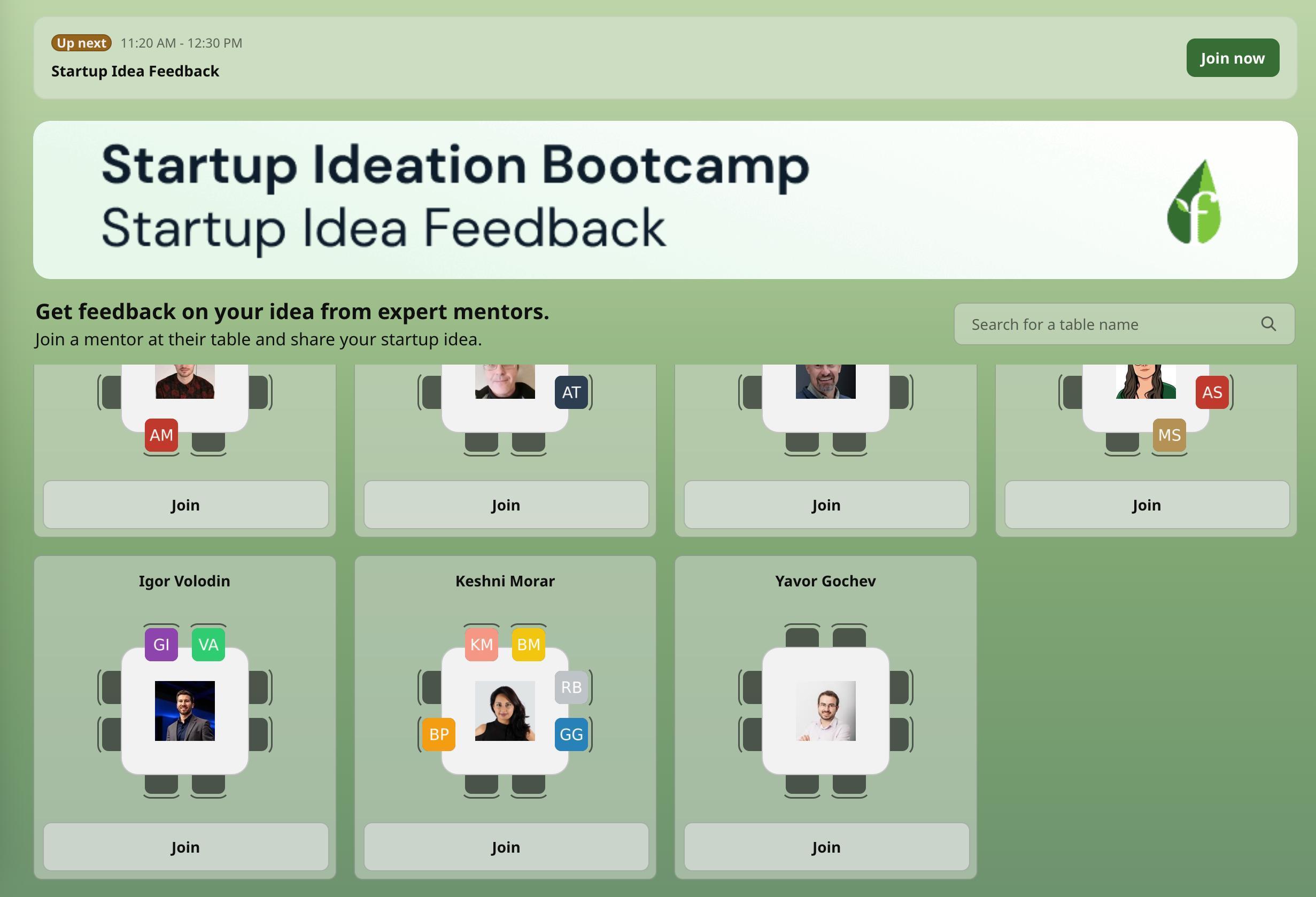 Разборы в рамках Startup Ideation Bootcamp
На прошлой неделе у меня была первая сессия в программе Startup Ideation Bootcamp в рамках акселератора Founder Institute | Сетка — социальная сеть от hh.ru