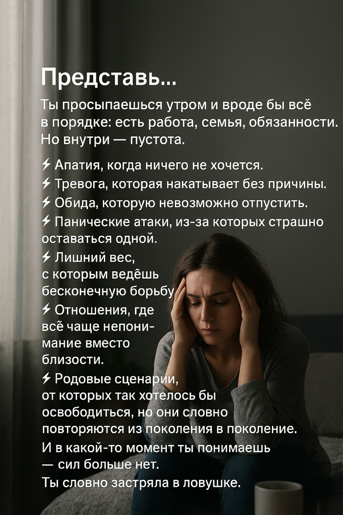 Ты женщина ты обязана быть счастлива. | Сетка — социальная сеть от hh.ru