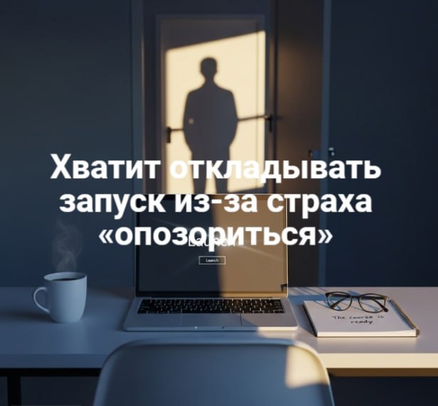 ⚡️ Страшно запускаться? Так и должно быть. Но…
Бояться — нормально.
Ненормально годами сидеть в этом страхе | Сетка — социальная сеть от hh.ru