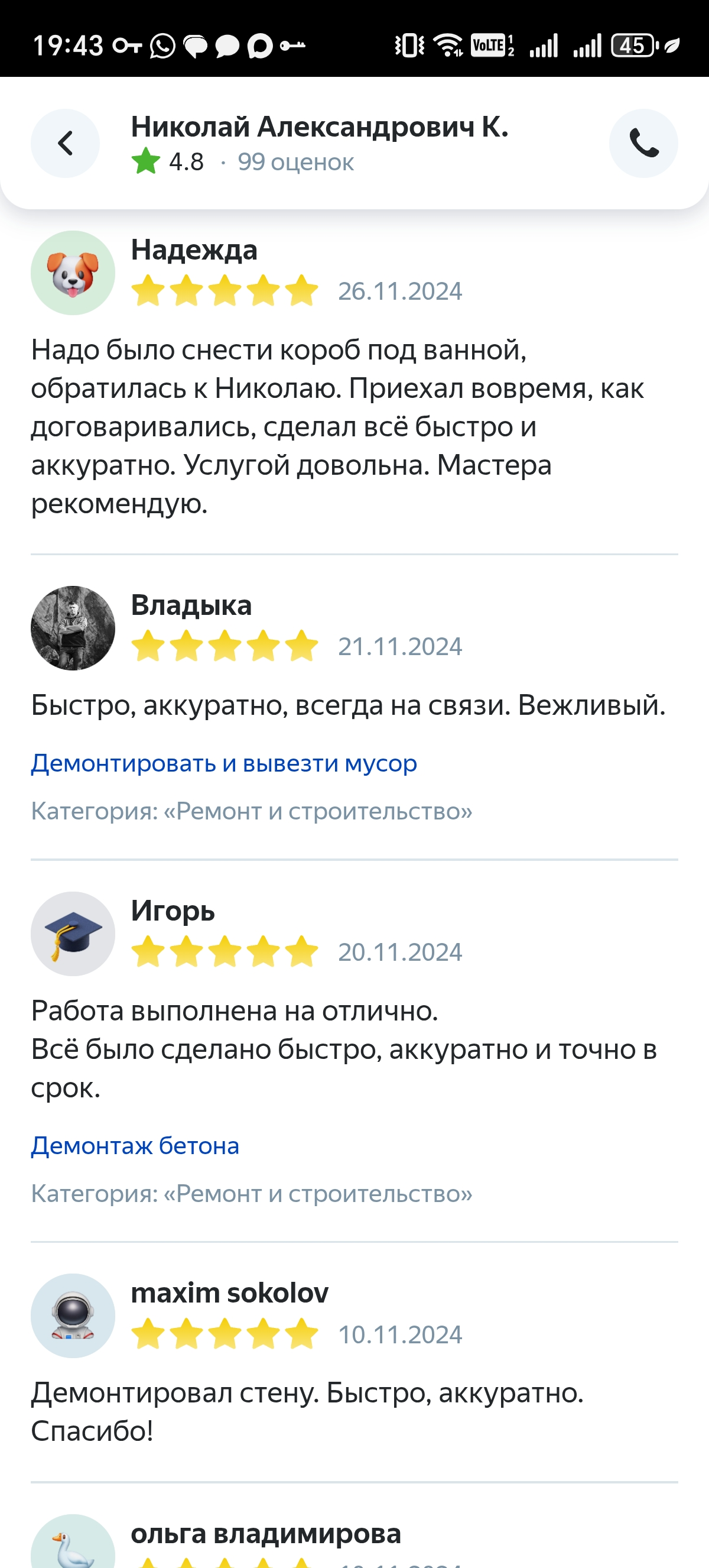 Как выбрать надежного специалиста? Ориентируйтесь на репутац | Сетка — социальная сеть от hh.ru