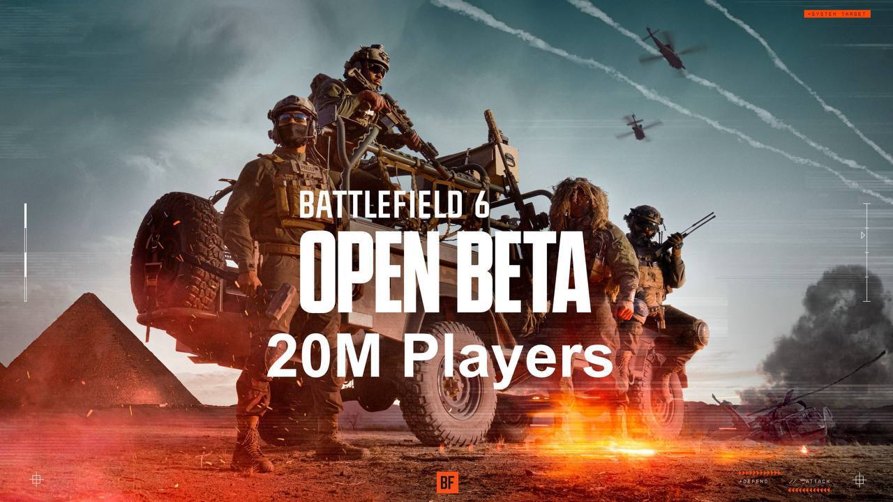 В бета-тест Battlefield 6 сыграли более 20 млн человек | Сетка — социальная сеть от hh.ru