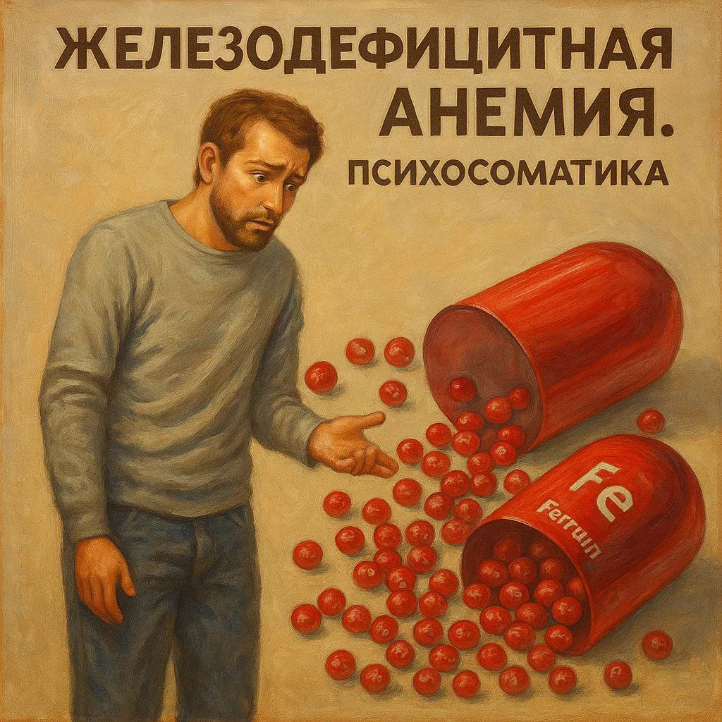 Железодефицитная анемия. Психосоматика | Сетка — социальная сеть от hh.ru