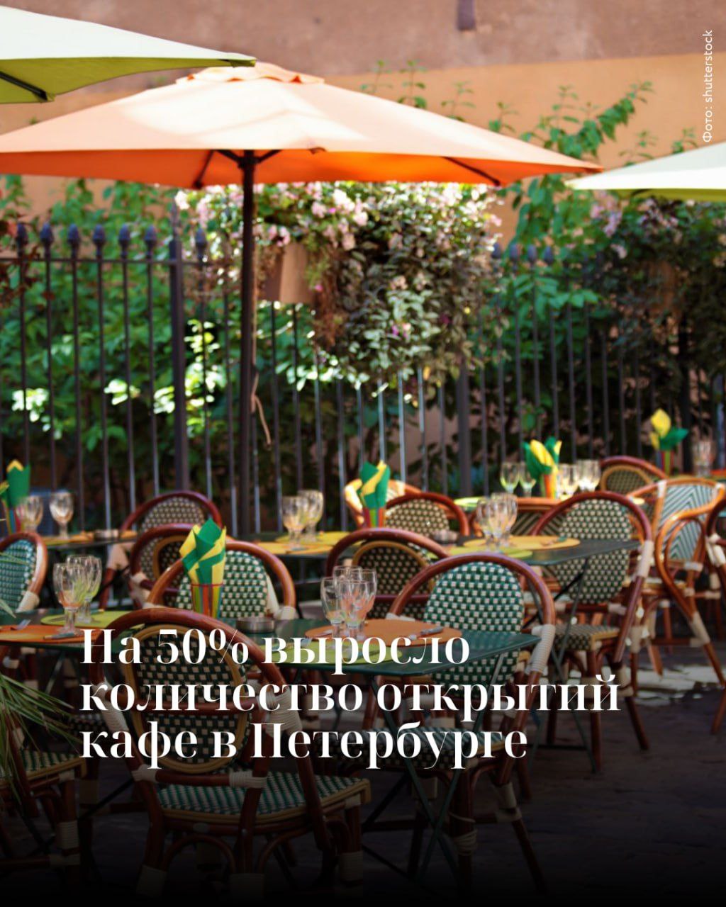 На 50% выросло количество открытий кафе и ресторанов в Петербурге этим летом (показатель за июнь-июль) по сравнению с аналогичным периодом 2024 года | Сетка — социальная сеть от hh.ru