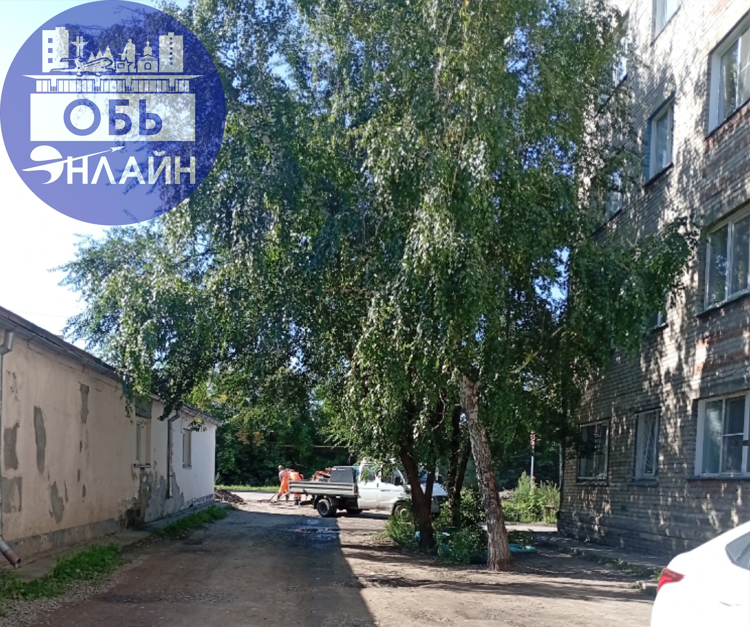 ↗ Сегодня по улице железнодорожной между домами 16 и 18 приехали дорожники делать ремонт дороги. Сказали ,что будут делать ещё и тротуар | Сетка — социальная сеть от hh.ru