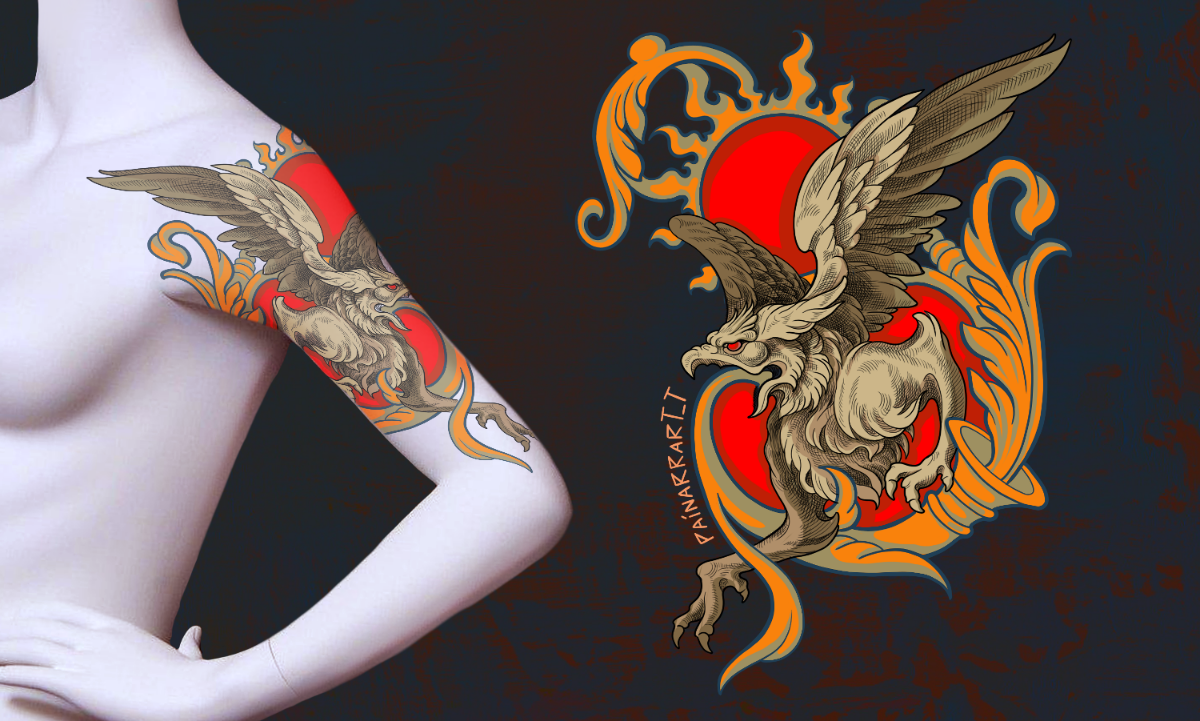 Развитие серии тату эскизов о самодостаточности линий | Сетка — социальная сеть от hh.ru