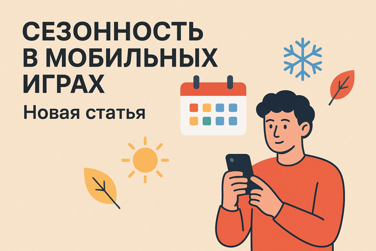 🥳 Новая статья в канале 🥳
На этот раз я решила разобрать тему сезонности в мобильных играх и в креативах | Сетка — социальная сеть от hh.ru