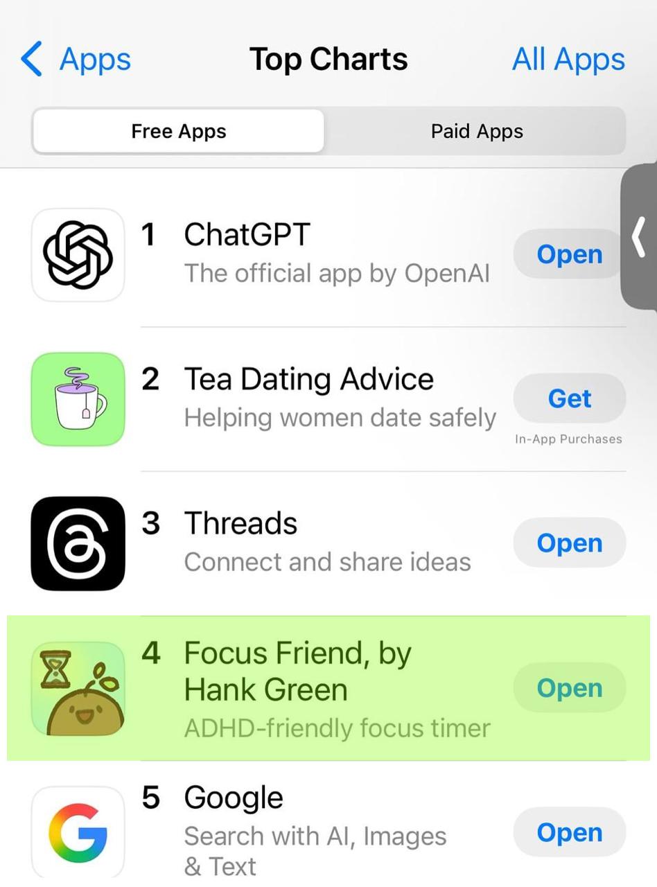 В топ AppStore вышло милейшее приложение Focus Friend — оно бесплатное и реально спасает от залипания в соцсетях | Сетка — социальная сеть от hh.ru