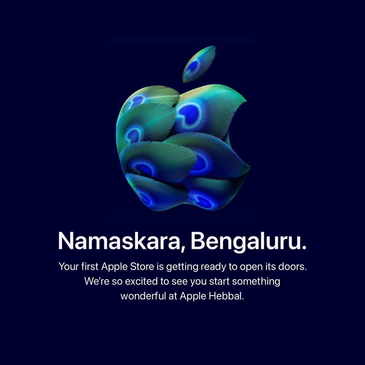 Apple готовится к открытию в Бангалоре магазина Apple Hebbal
Традиционно обои. И они стильные я вам доложу | Сетка — социальная сеть от hh.ru