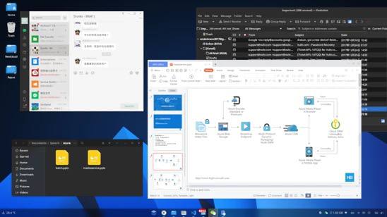 помните было много дистритутивов Linux "в стиле виндовс"?
Я много таких помню,вот ещё один : AnduinOS
Но чем хорош именно этот,тем что его пилит инженер из Microsoft — Anduin Xue | Сетка — социальная сеть от hh.ru