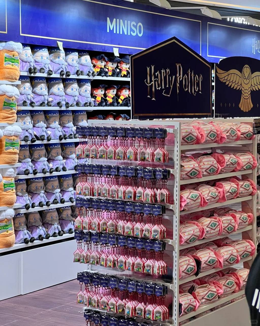 Поттероманы, это вам: в 4 крупных городах Китая открылись поп-апы Miniso x Harry Potter. В новой коллекции сотни крутых вещей — от плюшевой метлы, до украшений | Сетка — социальная сеть от hh.ru