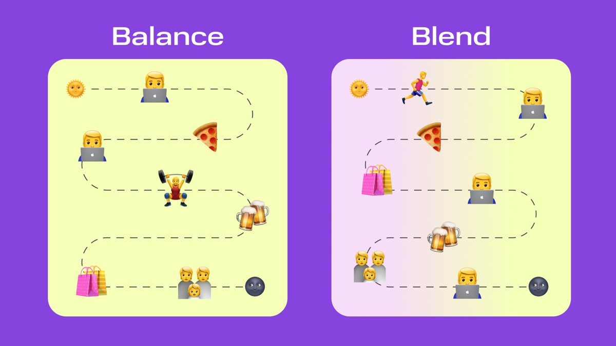 Work-Life Balance устарел? Давайте поговорим о Blend. | Сетка — социальная сеть от hh.ru