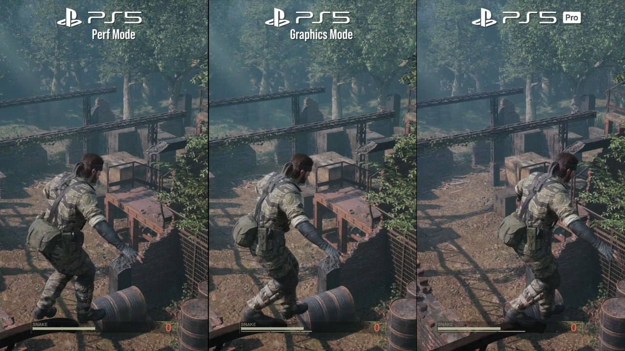 Metal Gear Solid Δ на PS5
В графическом режиме: 1080–1584p при 30 FPS, с просадками до 22 FPS
В режиме производительности: 720–1080p при 60 FPS, но просадки до 40–30 FPS
На PS5 Pro: 756–1152p при 60 F... | Сетка — социальная сеть от hh.ru