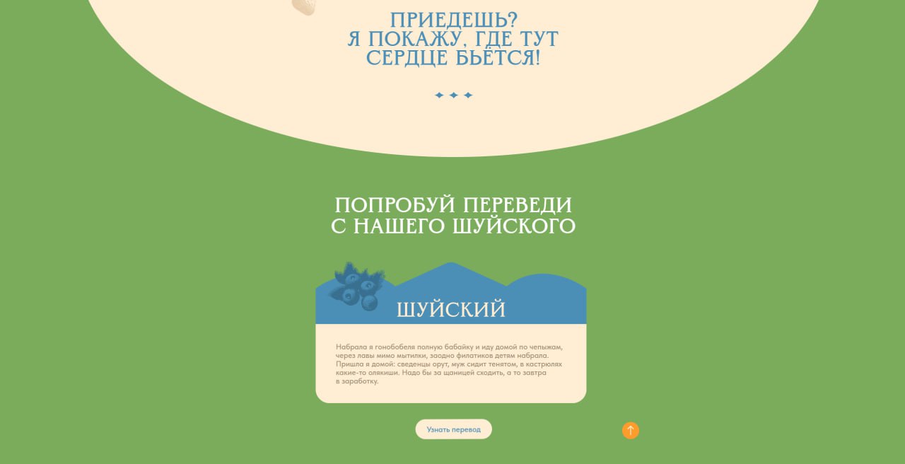 В Ивановской области как обычно молодцы.
Сделали Шуе вот такой вот симпатичный сайт и по совместительству подробнейший гайд по городу: куда сходить, где поесть и где какие и подарки купить | Сетка — социальная сеть от hh.ru