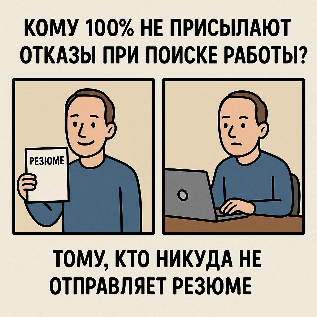 КОМУ НЕ ПРИСЫЛАЮТ ОТКАЗЫ? | Сетка — социальная сеть от hh.ru